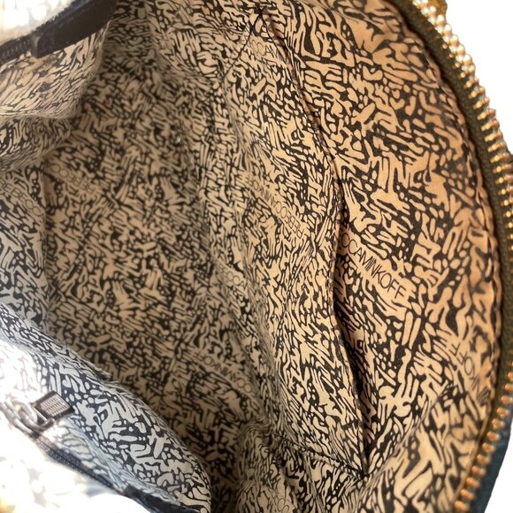 Rebecca Minkoff Green Leather Crossbody Bag With Gold Hardware - Picture 14 of 15